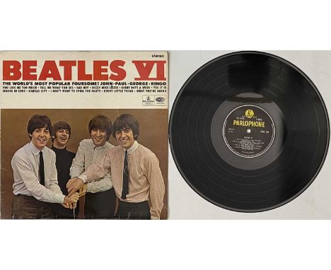 THE BEATLES - VI LP (ORIGINAL EXPORT COPY - PARLOPHONE CPCS 104). Brill to see an original UK export copy of the seventh Nort