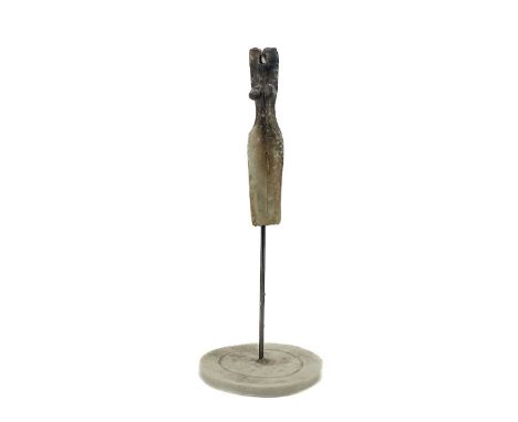 Mo JUPP (1938-2018) Torso  Sculpture on ceramic base, edition 41 of 100 numbered in graphite to the base, 16cm tall. Receipt 