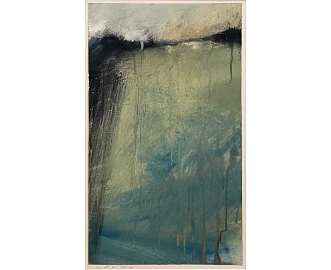 Ben CATT (1970) Cold Light (2010) Mixed media on card, signed, inscribed and dated 2010, further signed, inscribed and dated 