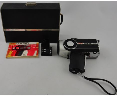 A Eumig Viennette 2 Super 8 cine-camera, with case. 