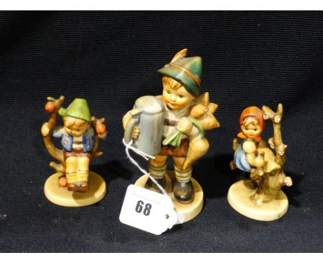 Three M.J Hummel Figures                                                        