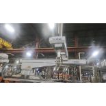 Yushin Netliner YAII-1800 servo traverse take-out robot w/ controller, s/n 31755902