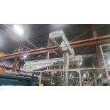 Yushin Netliner VNXII-600S servo traverse take-out robot w/ controller, s/n 31304801.