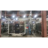 Mitsubishi injection molding machine, mod. 1450MMIIIW-240, 220 Oz, Hydraulic, Mac VIII Control,