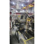 Maguire gravimetric resin blender, mod. WSB-240, ser. no. 103491-14 (2003) c/w Nucon Wittmann vacuum