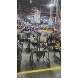 Maguire gravimetric resin blender, mod. WSB-140, ser. no. 103487-20 (2003) w/ MPI weigh scale c/w