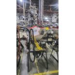 Maguire gravimetric resin blender, mod. WSB-140, ser. no. 103480-20 (2003) w/ MPI weigh scale c/w (