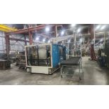 Mitsubishi injection molding machine, mod. 720MMJW-110, 101.9 Oz, Hydraulic, Mac VII Control, Tie