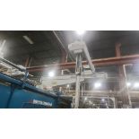 Yushin Netliner VNXII-800S servo traverse take-out robot w/ controller, s/n 31304002
