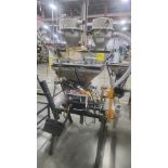 Conair gravimetric resin blender, mod. WSB-140R, ser. no. 104755-22 (2004) w/ Maguire weigh scale