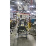 Maguire gravimetric resin blender, mod. WSB-240, ser. no. 10552-14 (2004) w/ MPI weigh scale c/w (2)