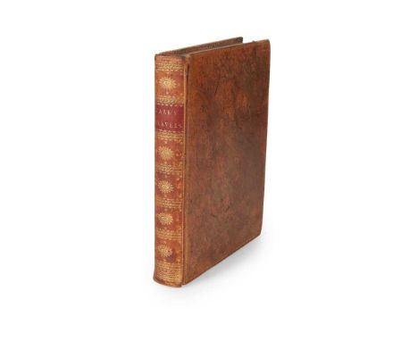 London, 1799. Second edition, 4to, portrait frontispiece and 8 maps, plates and charts (5 folding), list of subscribers, cont