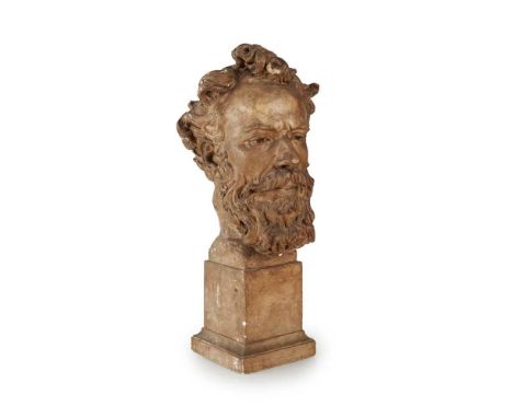 Plaster, on a plinth base51cm highFootnote: Note: A bronze version can be found in the collection of the National Portrait Ga