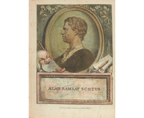 Glasgow: A. Foulis, 1788. First edition, 4to, portrait &amp; 12 hand-coloured plates, 19th century half calf, light soiling, 