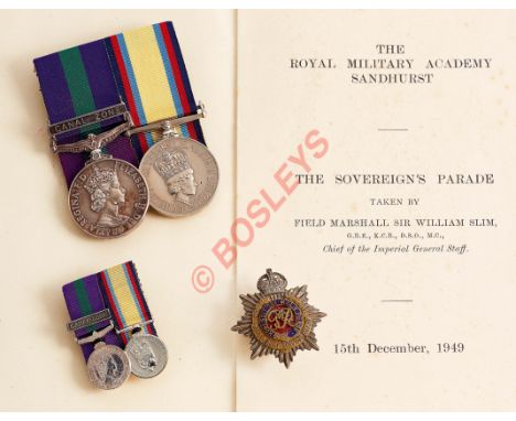 RASC Officer and Judge.  "Canel Zone" General Service Medal, MOD 1991 Gulf Medal Pair of Medals.A possible unique combination