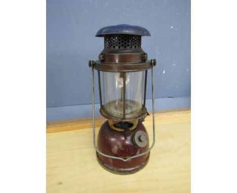 Pre WW2 Tilly lamp, weights and hooks etc&nbsp;