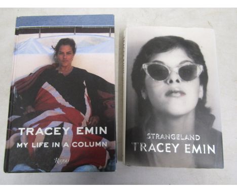 Tracy Emin 'Strangeland' and ' My Life in a Column' first edition, first run