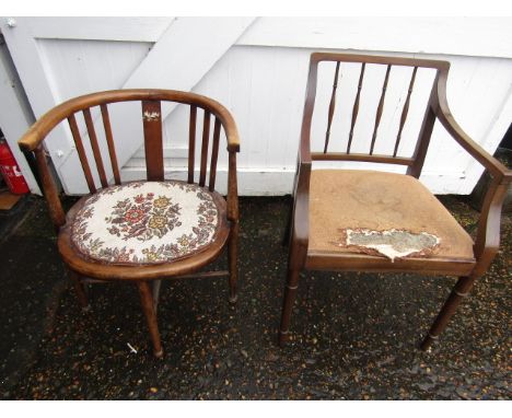 2 vintage chairs