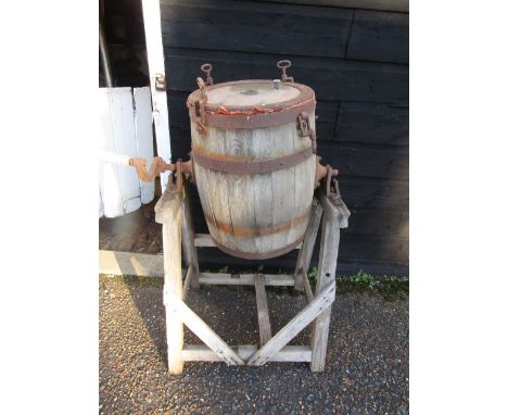Vintage butter churn