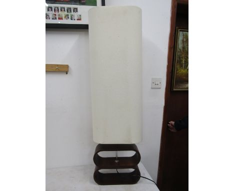 A tall retro style lamp 108cmH