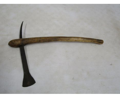 Zulu axe L53cm approx - please note we are unable to offer postage on this lot