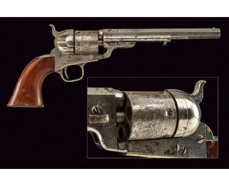 dating: Third quarter of the 19th Century provenance: USA, Octagonal, rifled, cal. 38 rimfire barrel, marking 'ADDRESS COL. S