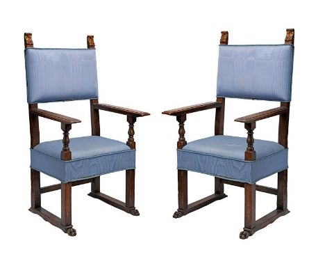 dating: 17th/18th Century provenance: Italy, With wooden structure, parallelepiped seats with padding, lined with marbled by 