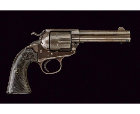 dating: 1875-1890 provenance: USA, Cylindrical, rifled, 4-3/4', cal. 44-40 barrel, with fore-sight, marked on the back with c