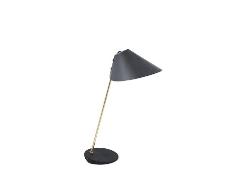 LUIGI CACCIA DOMINIONIA 'Model Monachella' desk lamp by Luigi Caccia Dominioni for Azucena, Italy c.1980s. 54cm (h)