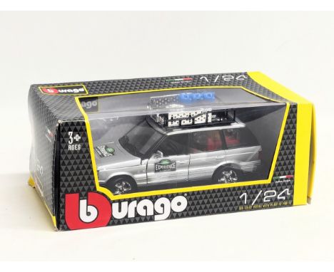 A Burago Range Rover model. 1/24 scale. 