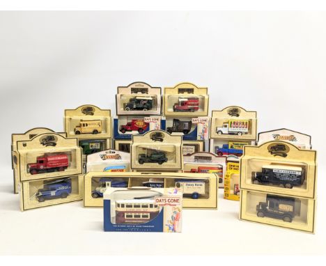 A collection of Lledo 'Days Gone' model cars 