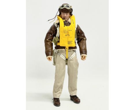 A WW2 U.S. Airforce 1/6 scale action figure. 31cm 