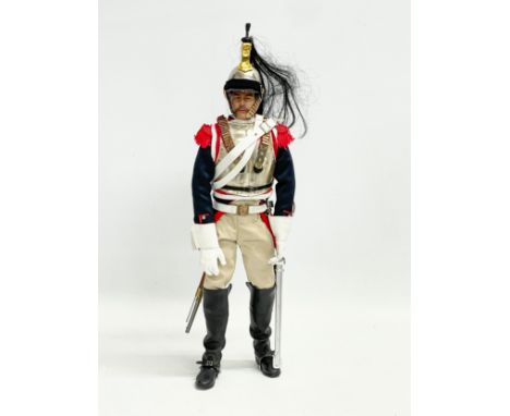 A Modellers Loft Exclusive Napoleonic Series French Cavalry 1/6 scale action figure. 35cm. 