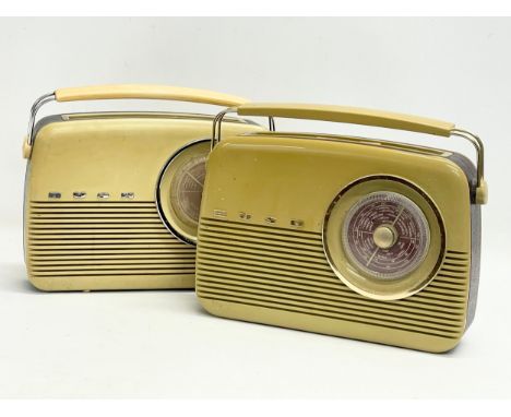 2 vintage Bush radios. 