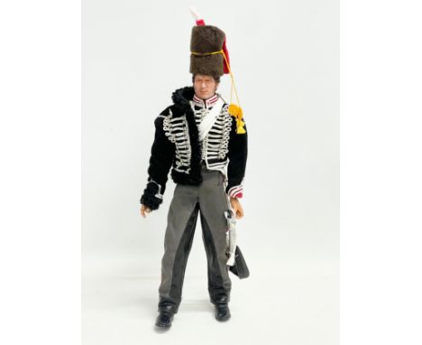 A Modellers Loft Exclusive Napoleonic Series King’s Hussar 1/6 scale action figure. 35cm. 