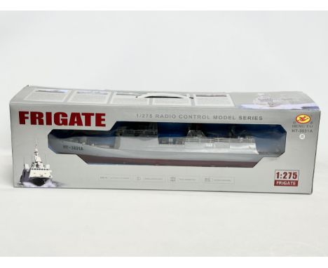 A large Frigate HT-3831A Radio Control Model Series battleship in box. 1:275. 72x18x22cm 