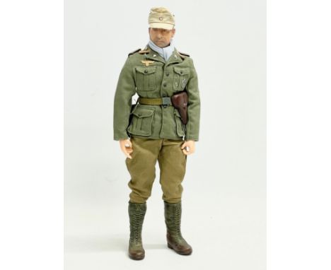 A Dragon Models LTD WW2 German 1/6 scale action figure. 31cm 