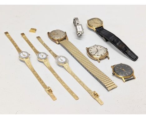A collection of vintage watches 