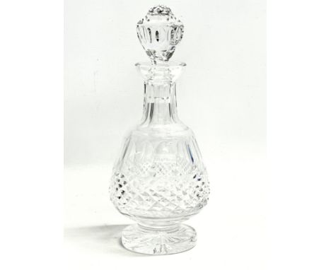 A large Waterford Crystal ‘Colleen’ decanter. 31cm 
