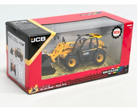 An unused Britains JCB 54Z-70 Agri Loadall. 1:32 scale. Die-Cast Model and Plastic Parts. 30x13x14cm 