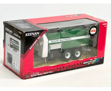 An unused Britains Keenan Mechfiber 365 in box. 1:32 scale. Die-Cast Model and Plastic Parts. 30x13x14cm 