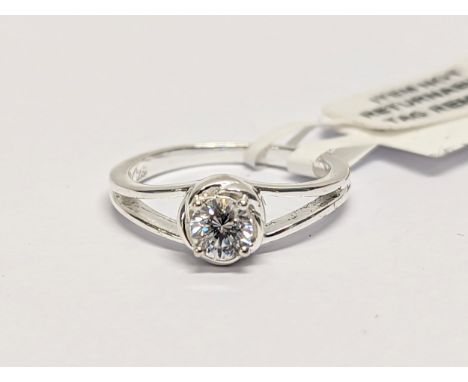 A silver ring 