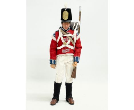 A Modellers Loft Exclusive British Redcoat 1/6 scale action figure 35cm 