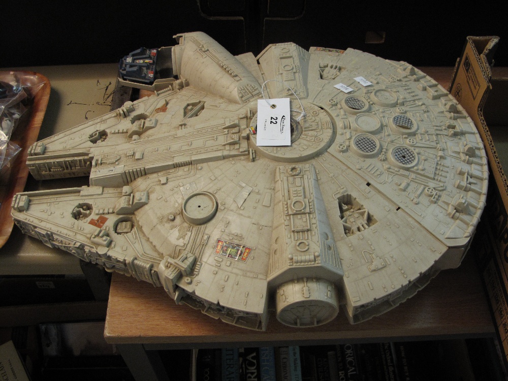 Star Wars vintage Millennium Falcon by Kenne Products USA 1979 together