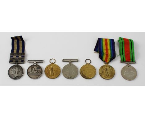 Three Great War medals awarded to 78109PTE. J. Cohen. Manchester, 8/2607PTE. G.F. Hammond. N.Z.E.F. and M-378818PTE L. Shurme