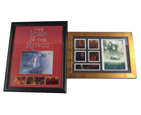The Lord of The Rings; a picture of Galadriel, signed by members of the cast to include Viggo Mortensen, Ian McKellen and Orl