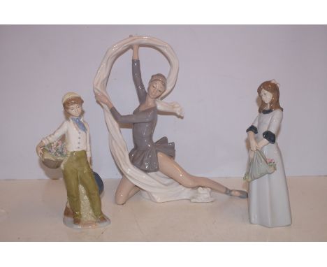 Two Nadal Figures together with a Nao Dancer (Dancer Restoration)