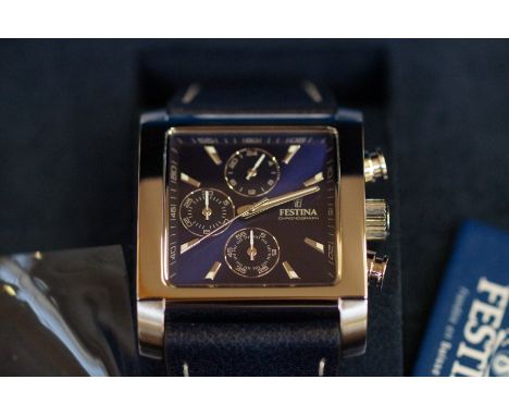 Gents Festina chronograph wristwatch (as new)