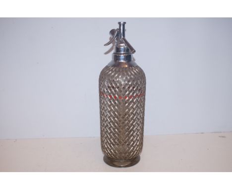 Art Deco chrome soda syphan