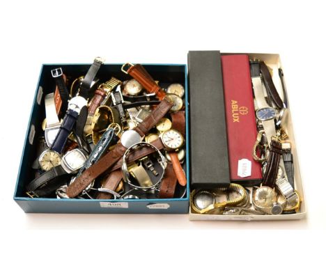 Sixty gents and ladies wristwatches, automatic, manual winding and quartz examples, makers including Rotary, Seido, Accurist,